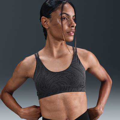 ブラジャー Nike SS25 ACTIVE BRA PADDED (HJ3726 010) Buy Nike One Keyhole Women's Light-Support Padded High-Neck